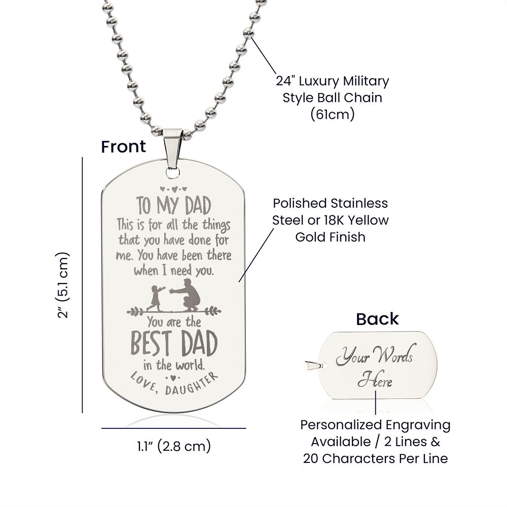 you can choose to personalize onto the back of the pendant your loved one's name, a special date, or anything else you want to remember and keep you close to their heart. Each personalized piece offers exceptional craftsmanship that is fit to be an instant classic