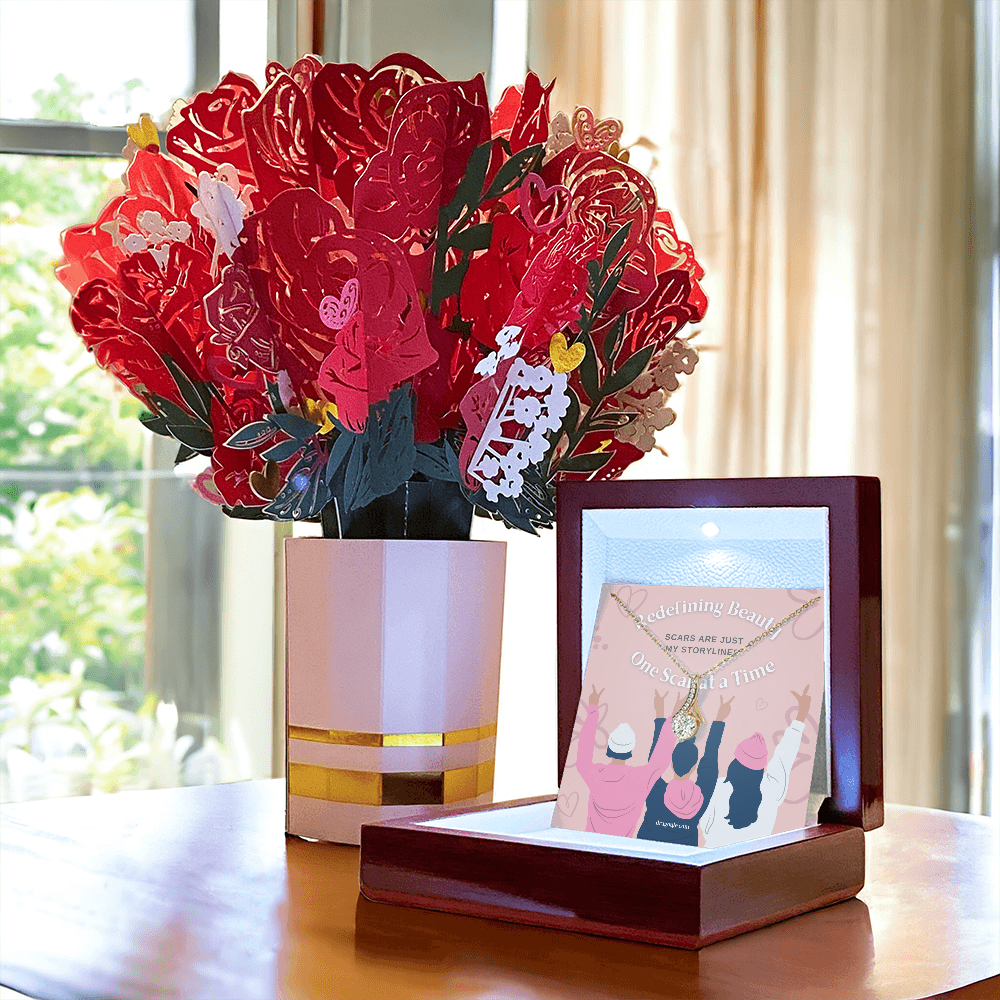 Celebrate your strength and resilience with this meaningful necklace designed for double mastectomy survivors. This elegant piece honors your journey and the beauty that comes from overcoming life's greatest challenges.