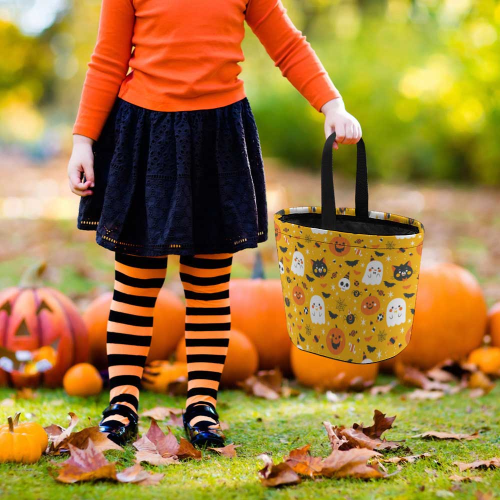 Make this Halloween unforgettable with our Large Trick or Treat Candy Bag. Designed to hold plenty of treats, its spacious size ensures no candy gets left behind. Durable and easy to carry, this bag is perfect for kids on a night of fun and adventure. Get ready to collect all your favorite sweets in style and comfort!