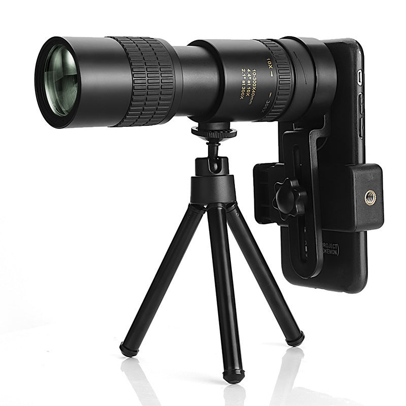 Experience the world in stunning detail with our High-powered High-definition Magnification Monocular! Get crystal clear views of distant objects and bring them closer to you, perfect for outdoor activities and wildlife observation. With our monocular, you'll never miss a moment of wonder.
