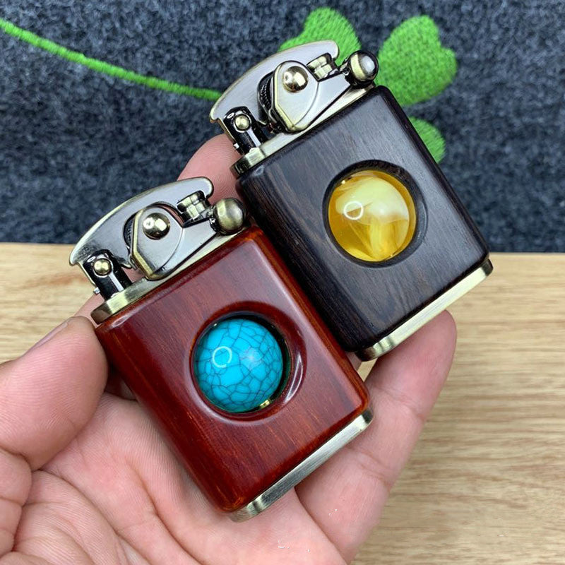The Zorro Rotating Bead Kerosene Lighter is an easy-to-use, reliable lighter. It features a rotating bead design with a built-in ignition system, allowing you to easily ignite the flame. Its lightweight design ensures easy portability and convenience.