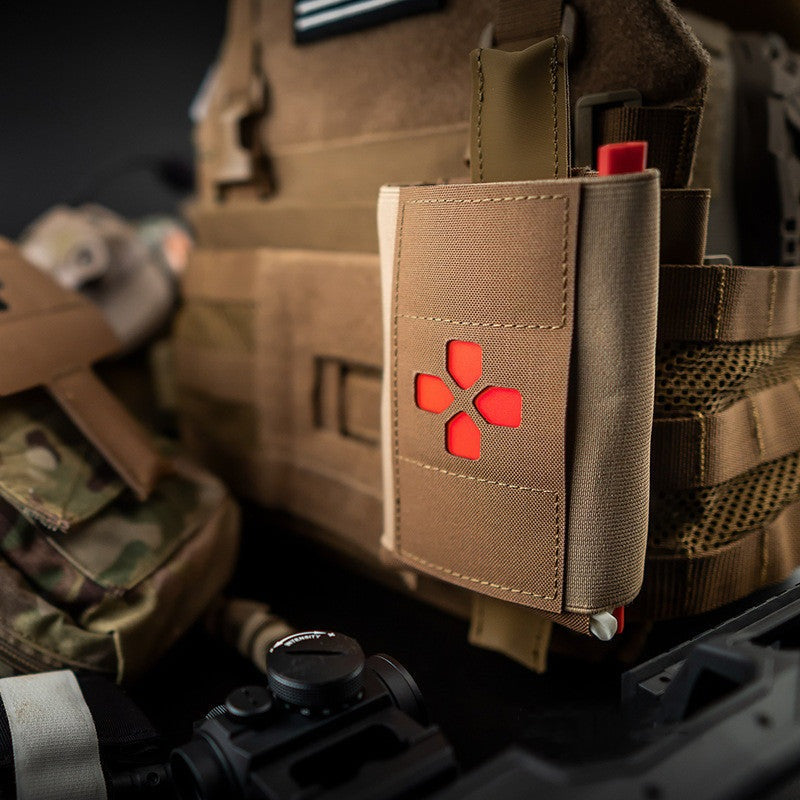 Be prepared for any adventure with our Camouflage Compact First Aid Kit. This kit features camouflage design and is small enough to take on the go. Be confident knowing you have all the essentials for any unexpected situation. Stay safe and be ready for anything with our first aid kit!