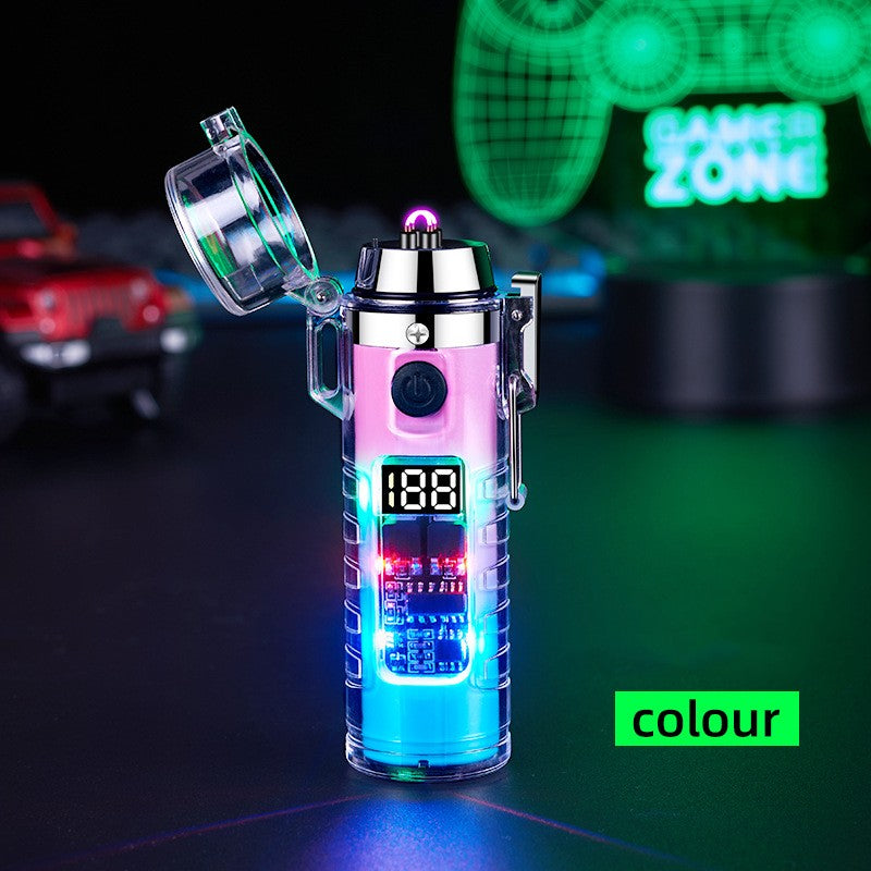 Be prepared with this attractive and reliable Dual Arc USB Charging Lighter. This waterproof lighter is easily rechargeable via USB and is perfect for any bug out bag, emergency supplies, or camping and hiking trips.