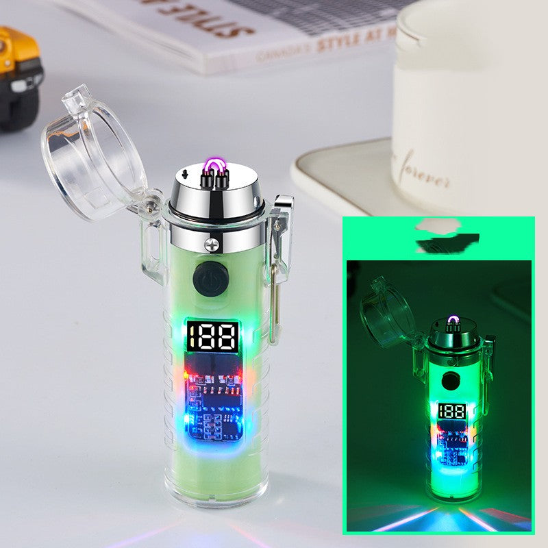Be prepared with this attractive and reliable Dual Arc USB Charging Lighter. This waterproof lighter is easily rechargeable via USB and is perfect for any bug out bag, emergency supplies, or camping and hiking trips.