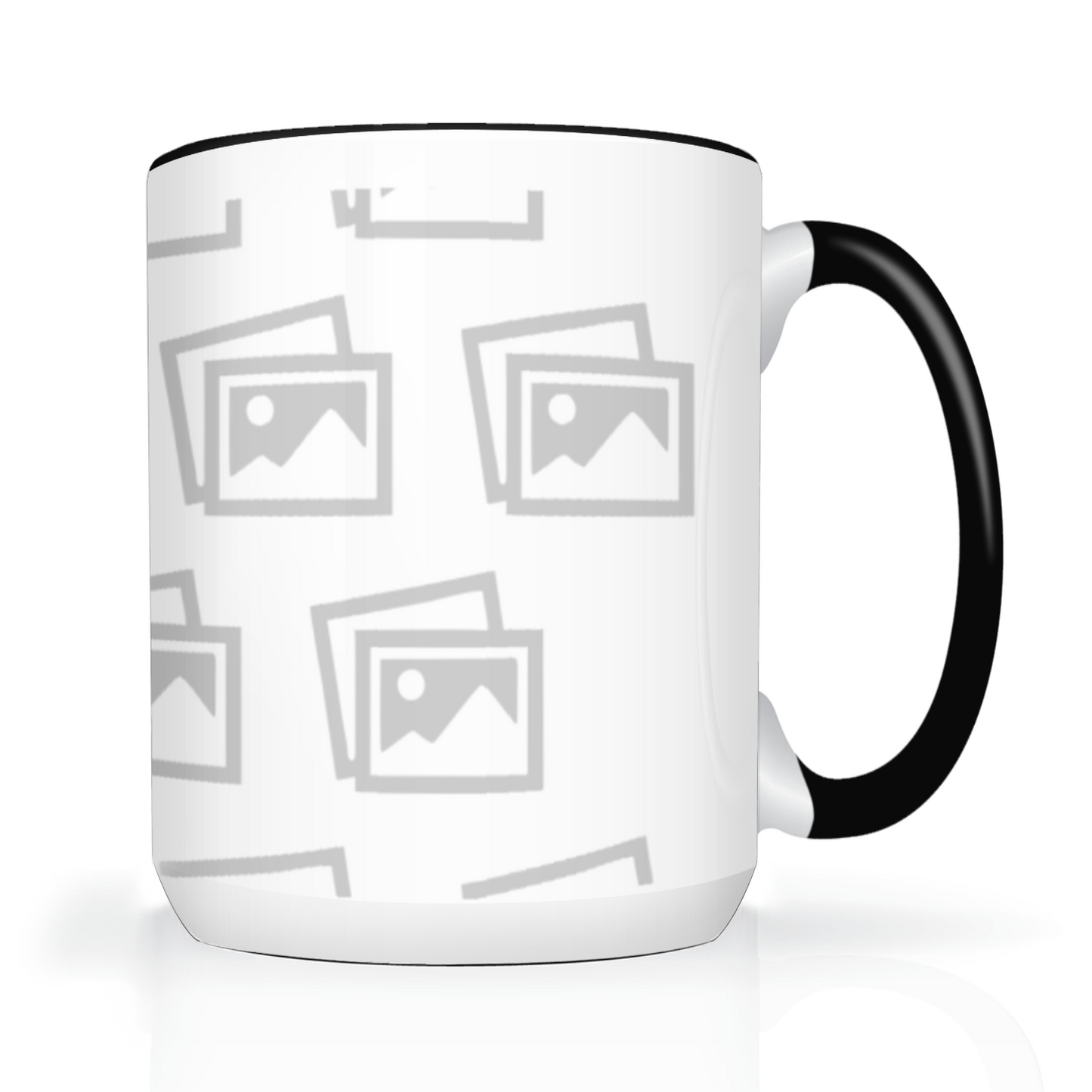 Make your morning coffee truly special with our Your Own Photo & Text Premium Color Accented 15oz Mugs! Display your favorite memories or customize with a personal message for a unique touch. These mugs are not only functional, but also add a cozy and sentimental touch to your daily routine.