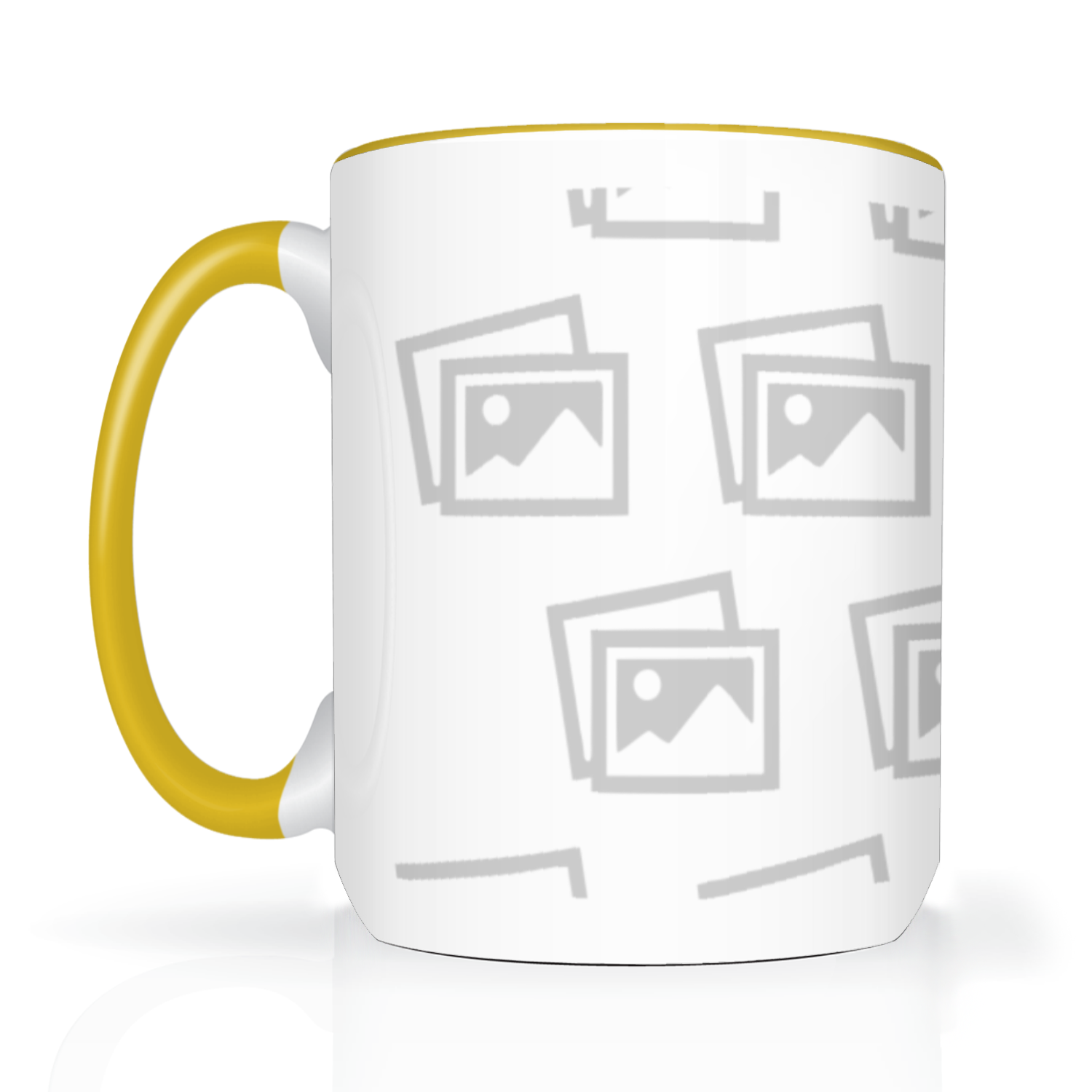Make your morning coffee truly special with our Your Own Photo & Text Premium Color Accented 15oz Mugs! Display your favorite memories or customize with a personal message for a unique touch. These mugs are not only functional, but also add a cozy and sentimental touch to your daily routine.