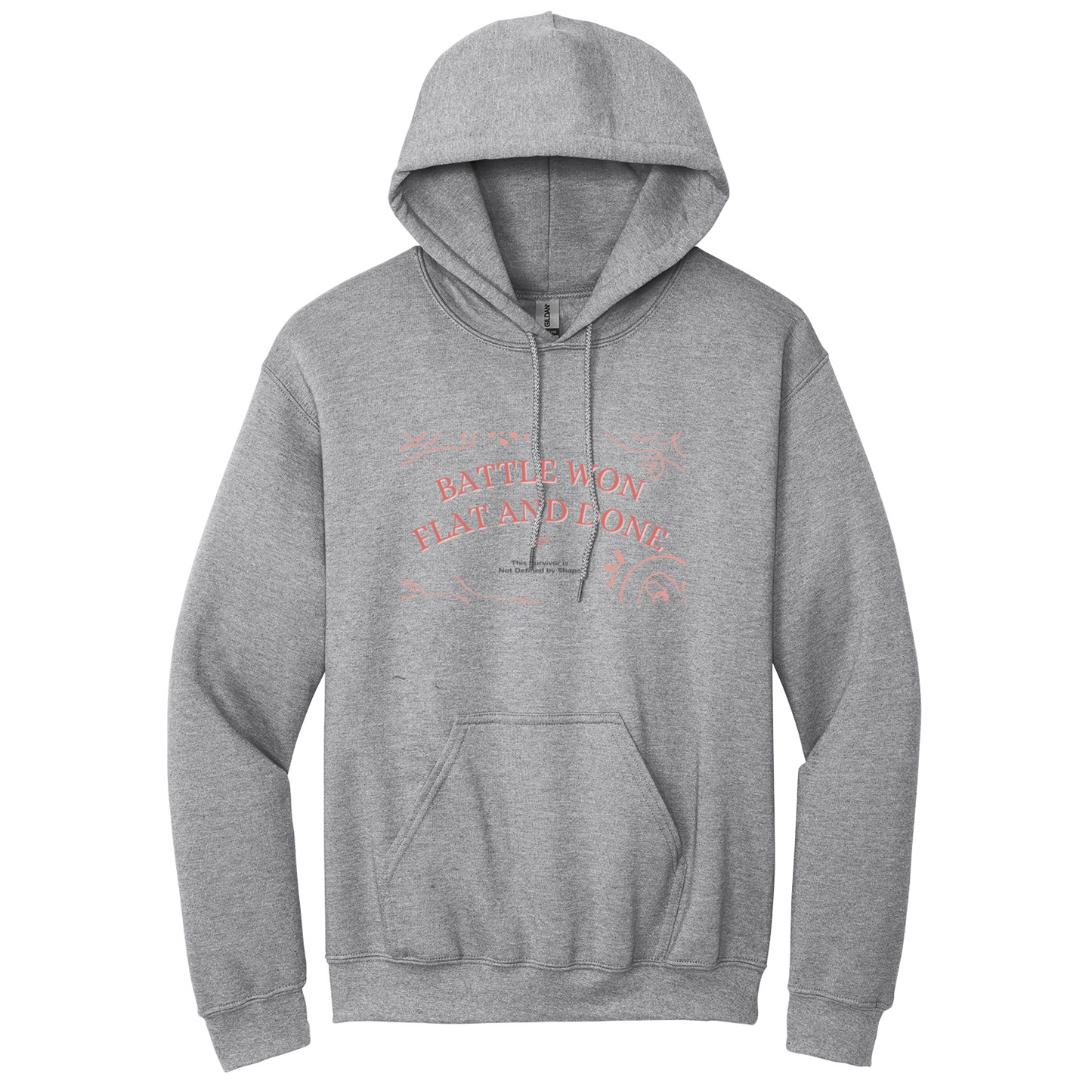 Introducing the Gildan 18500 Hoodie, the ultimate blend of style and comfort. Crafted with a soft and cozy fabric, this hoodie offers warmth and durability. It's double-lined hood and spacious front pocket provide added functionality.