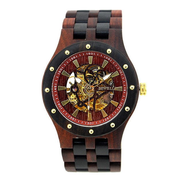 This BeWell Luxury Vintage Wood Watch is absolutely stunning and would be anyone's favorite time piece. The wood watch or otherwise known as the paper watch has a lovely vintage feel, is made with high quality materials and would be a perfect match for any unique style. Comes in two colors and would make a fantastic noble gift for anyone as a birthday, anniversary, Christmas, Father's Day or any special occasion.