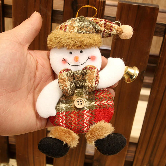 These adorable cloth Christmas dolls are a delightful ornament. They make great gifts for friends and family or lovely Christmas ornaments or party decorations. The Christmas dolls are small enough to hang on your Christmas tree, on doors and windows, they are practical and good looking.