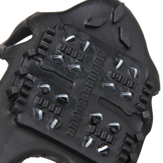 Step confidently in slippery terrain with these 24 Tooth Ice Gripper Boot Crampons. With 24 steel spikes, there is enough to really dig in - you can hit the trail, ski slope, or even winter hike in style. They'll give you a grip on icy surfaces that'll make you wonder why you ever worried. Enjoy your winter terrain, no slips!