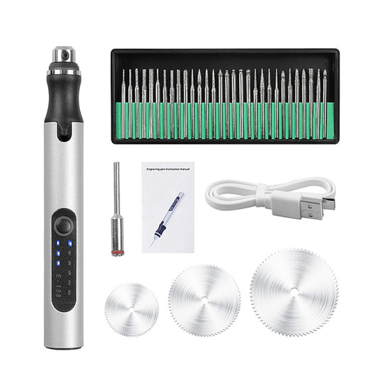 Etch your mark in stone (or plastic) with this Mini Professional Lithium Engraving Pen! Whether you’re personalizing a trophy or annotating a notebook, this little engraver packs a powerful punch with its lithium-ion battery. Make your mark, and make it last!