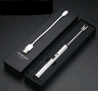 This awesome and very cool Rechargeable lithium battery, has recycled batteries that will Charge fast and last a long time. Wind won't cause a problem with this lighter. It can light in any type of weather, wind doesn't affect it at all, neither does rain. Flameless, no gas needed, environmental protection and safety. Small and lightweight and makes the Perfect travel gadget.