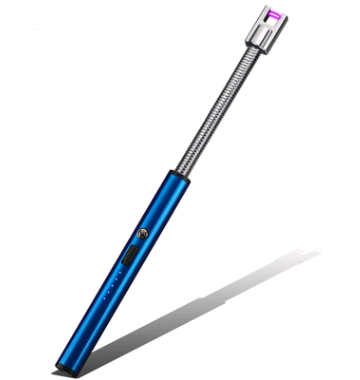 This awesome and very cool Rechargeable lithium battery, has recycled batteries that will Charge fast and last a long time. Wind won't cause a problem with this lighter. It can light in any type of weather, wind doesn't affect it at all, neither does rain. Flameless, no gas needed, environmental protection and safety. Small and lightweight and makes the Perfect travel gadget.