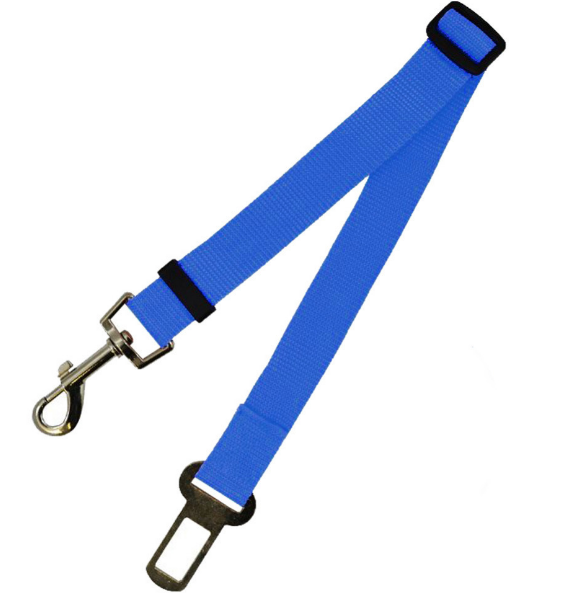Harness your pup's road-trip adventure with our Adjustable Dog Car Safety Belt. This adjustable belt provides the perfect fit for your pup, keeping them safe, secure, and comfy on the go. So buckle up and enjoy the ride!