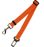 Harness your pup's road-trip adventure with our Adjustable Dog Car Safety Belt. This adjustable belt provides the perfect fit for your pup, keeping them safe, secure, and comfy on the go. So buckle up and enjoy the ride!