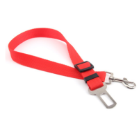 Harness your pup's road-trip adventure with our Adjustable Dog Car Safety Belt. This adjustable belt provides the perfect fit for your pup, keeping them safe, secure, and comfy on the go. So buckle up and enjoy the ride!