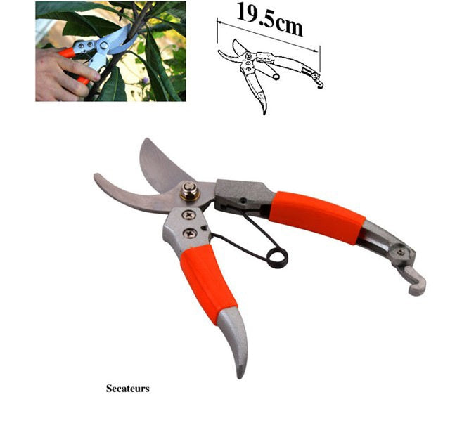 Unleash your inner green-thumb with this Mini 10 Pc Gardening Hand Tools Kit with Tote Bag! Planting, pruning, trimming, and watering are all a breeze with the help of this reliable set of handy tools.