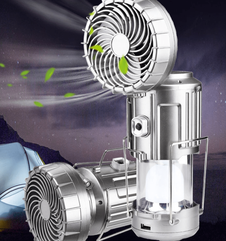 This solar rechargeable emergency light fan is the perfect choice for emergency preparedness. Its built-in solar panel allows for easy, always-ready charging, while its dual fan/light functions enable you to survive power outages with style and comfort. Its wind speed is adjustable up to 3m/s, and its light is powerful enough to illuminate an area of 10-20 square meters. With its long lasting battery life, this emergency light fan is an ideal solution for emergency preparedness.