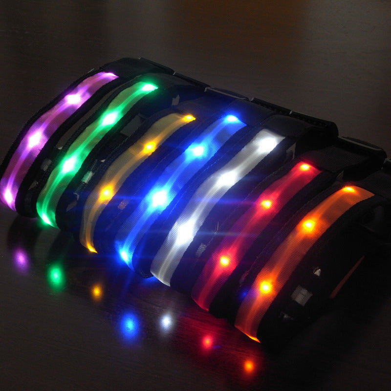 This LED dog collar with its flashing light will turn tails heads! So say goodbye to the same old boring walk with Fido and get your pup noticed with this special collar. Light up the night and show off your fur baby's chic style with this must-have pup accessory.