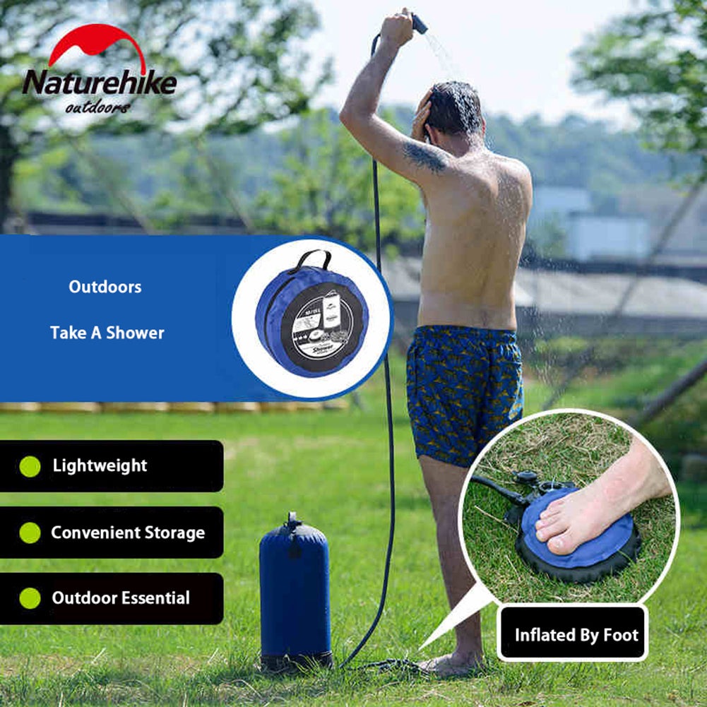 A must have on those long camping or hiking trips and everyone should have this in their preppers kits. Being able to take a shower in the wilderness is one of my favorite adventures, enjoy the fresh feeling of being clean in the dirtiest of situations.