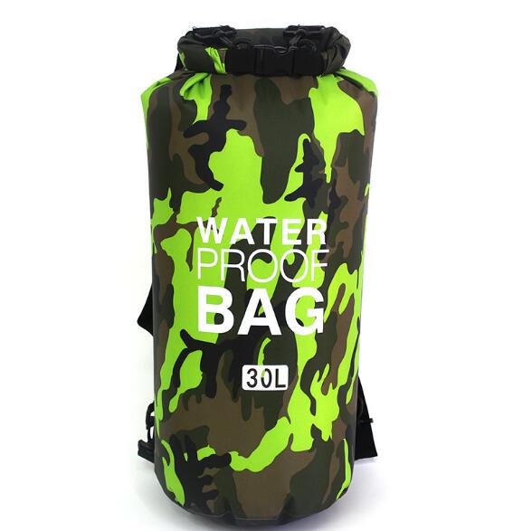 This 20L outdoor camouflage dry bag is perfect for your rafting trip, boating, camping or where ever you might go that you'll need to keep your clothes and supplies dry. They are great to put your fire starting gear in your emergency kits. This dry bag can likely save someone's life. 