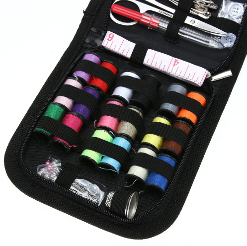 Be prepared for anything, anywhere with a Multi-Purpose Sewing Kit! Keep one with you to turn a clothing emergency into a fashion success. Whether you're revamping an old favorite or repairing a broken seam, you'll be equipped with all the supplies you need to make it happen.