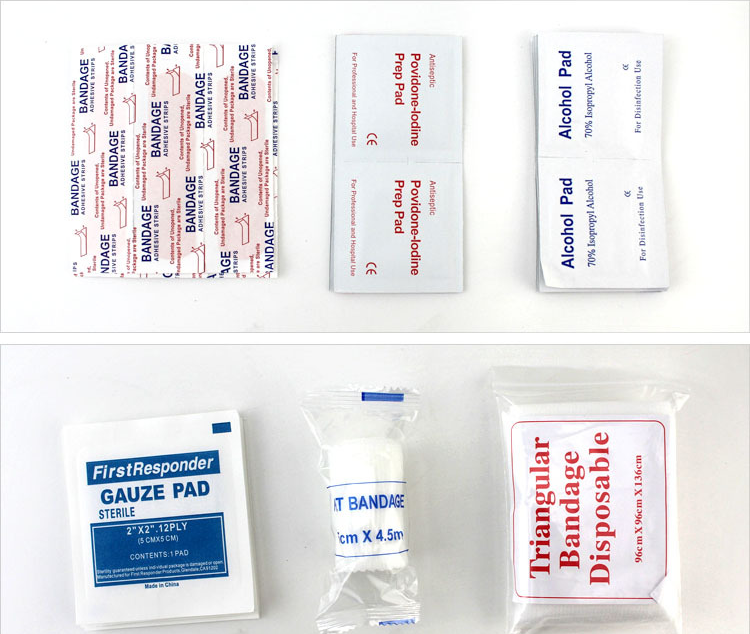 This Small Travel Sized Outdoor First Aid Kit is a must-have sidekick for your next adventure! Keep it tucked away in your bag, and you'll be ready for anything life (or nature) throws at you. With a variety of medical supplies, this kit has got you covered for all the bumps, cuts, and scrapes life brings. Don't let your next outdoor excursion get derailed by an injury—this small but mighty kit has you covered!