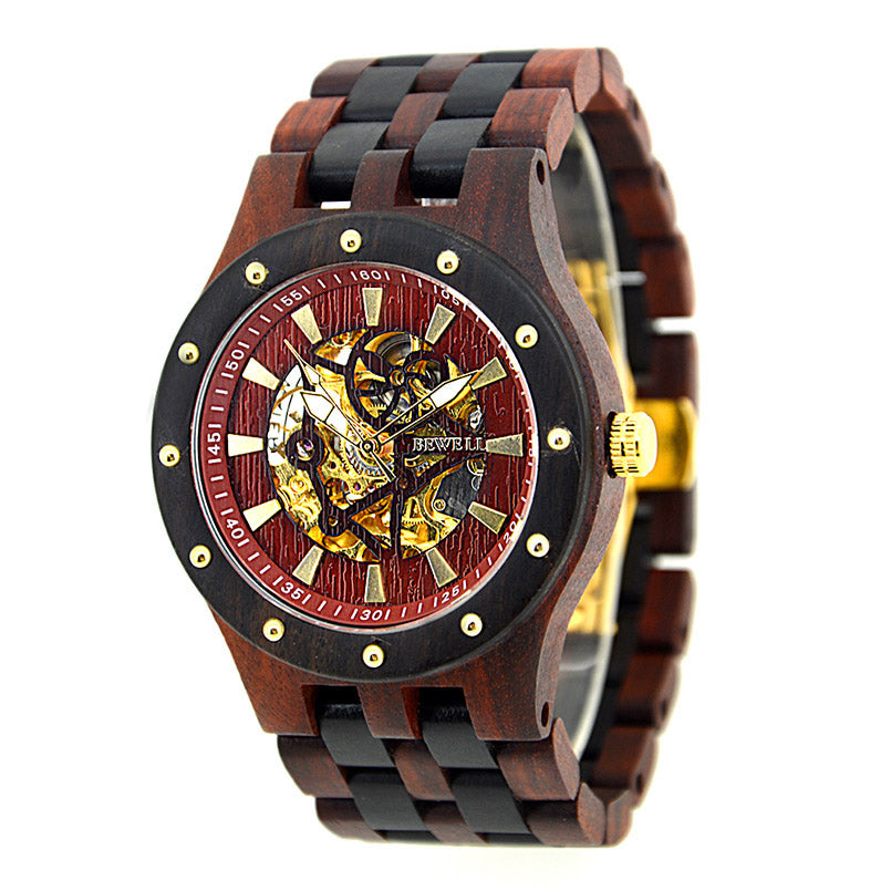 This BeWell Luxury Vintage Wood Watch is absolutely stunning and would be anyone's favorite time piece. The wood watch or otherwise known as the paper watch has a lovely vintage feel, is made with high quality materials and would be a perfect match for any unique style. Comes in two colors and would make a fantastic noble gift for anyone as a birthday, anniversary, Christmas, Father's Day or any special occasion.