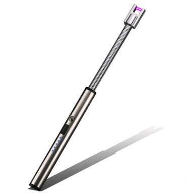 This awesome and very cool Rechargeable lithium battery, has recycled batteries that will Charge fast and last a long time. Wind won't cause a problem with this lighter. It can light in any type of weather, wind doesn't affect it at all, neither does rain. Flameless, no gas needed, environmental protection and safety. Small and lightweight and makes the Perfect travel gadget.