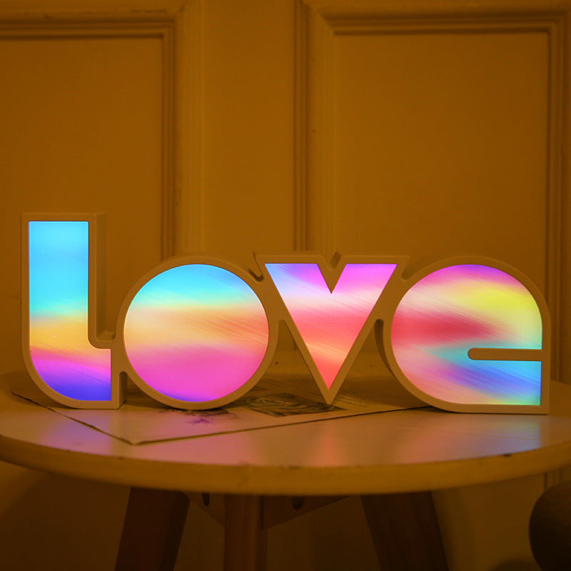 This Decorative LED Love Light Box offers a bright and energy-efficient lighting effect that will illuminate any room. Its light emits a pleasant warm white hue that adds a soft ambiance to your décor. Its plug-and-play design requires no assembly and is powered by a low-voltage power adapter, which makes it safe and hassle-free. This dependable light source will bring an inviting atmosphere to any space.