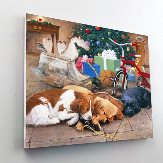 Christmas Dreams painting that can be used in your house, in studios and kids bedroom etc. With a combination of details and a pop of color, this painting will make you seem like a true artist. Bring out your inner artist and play with these vibrant colors to create something beautiful.