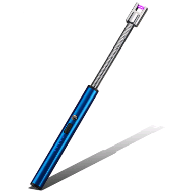 This awesome and very cool Rechargeable lithium battery, has recycled batteries that will Charge fast and last a long time. Wind won't cause a problem with this lighter. It can light in any type of weather, wind doesn't affect it at all, neither does rain. Flameless, no gas needed, environmental protection and safety. Small and lightweight and makes the Perfect travel gadget.