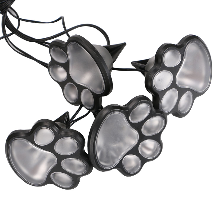 Not only are these LED solar animal paw light adorable, but you can put them anywhere in your yard, garden, bring them camping, fishing or anywhere you might need a little lighting to brighten up your dark pathway.
