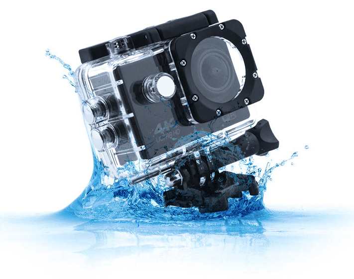 Sports Waterproof Aerial Mini Digital Camera 2 Inches