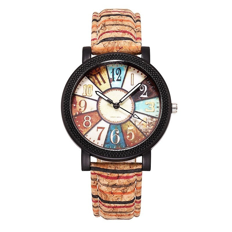 This high quality wrist watch has a genuine leather strap that is not only comfortable to wear, but also has a strong hardness tempered glass face, awesome design with fun great colors. This high quality watch is suitable for any occasion and is easy to match to all of your fabulous styles and looks.