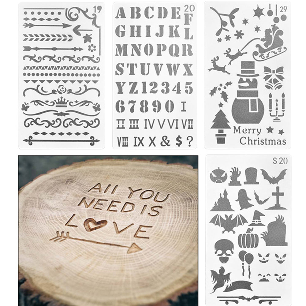 48pcs Carving Pyrography Pen Kit with Embossing & Soldering Tips and Wood Burning tools for Crafting, leather work, wood work and any fun project you work on. This Pyrography pen has Adjustable Temperatures for the perfect look in your designs.