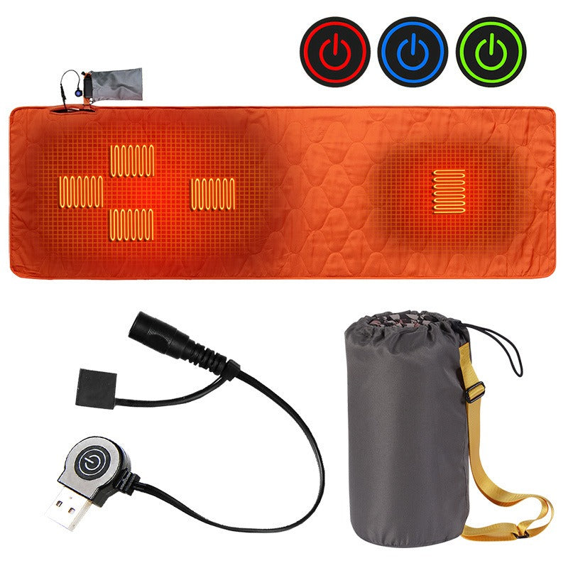 This winter smart charging heated sleeping bag is a game changer for the extreme camper. You can go camping any time of the year and always be warm.  Want to camp on a snowy mountain in winter, go ahead, this heated sleeping pad with our winter sleeping bag will give you a great night sleep.  Wake up warm and refreshed for a fun day in the snow!