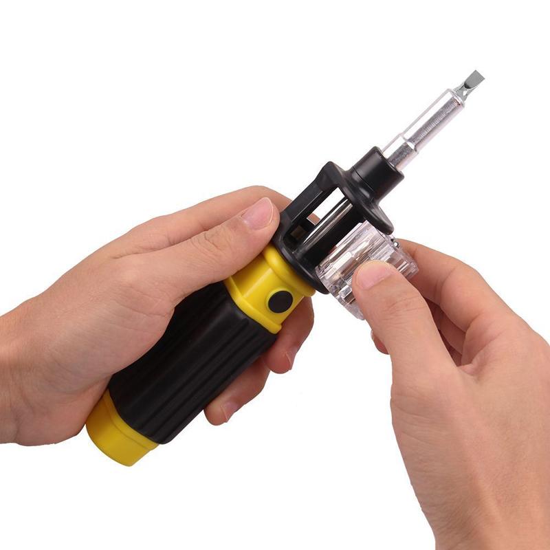 Special tools for removing the wood screws which head has been broken in the wood, one head of 360 Bit Screwdriver to give a drilling wood screws, and the other head to take another screws. Bit 360 maintains to be a specially-designed screwdriver that can do the impossible task of changing bits quickly and easily.