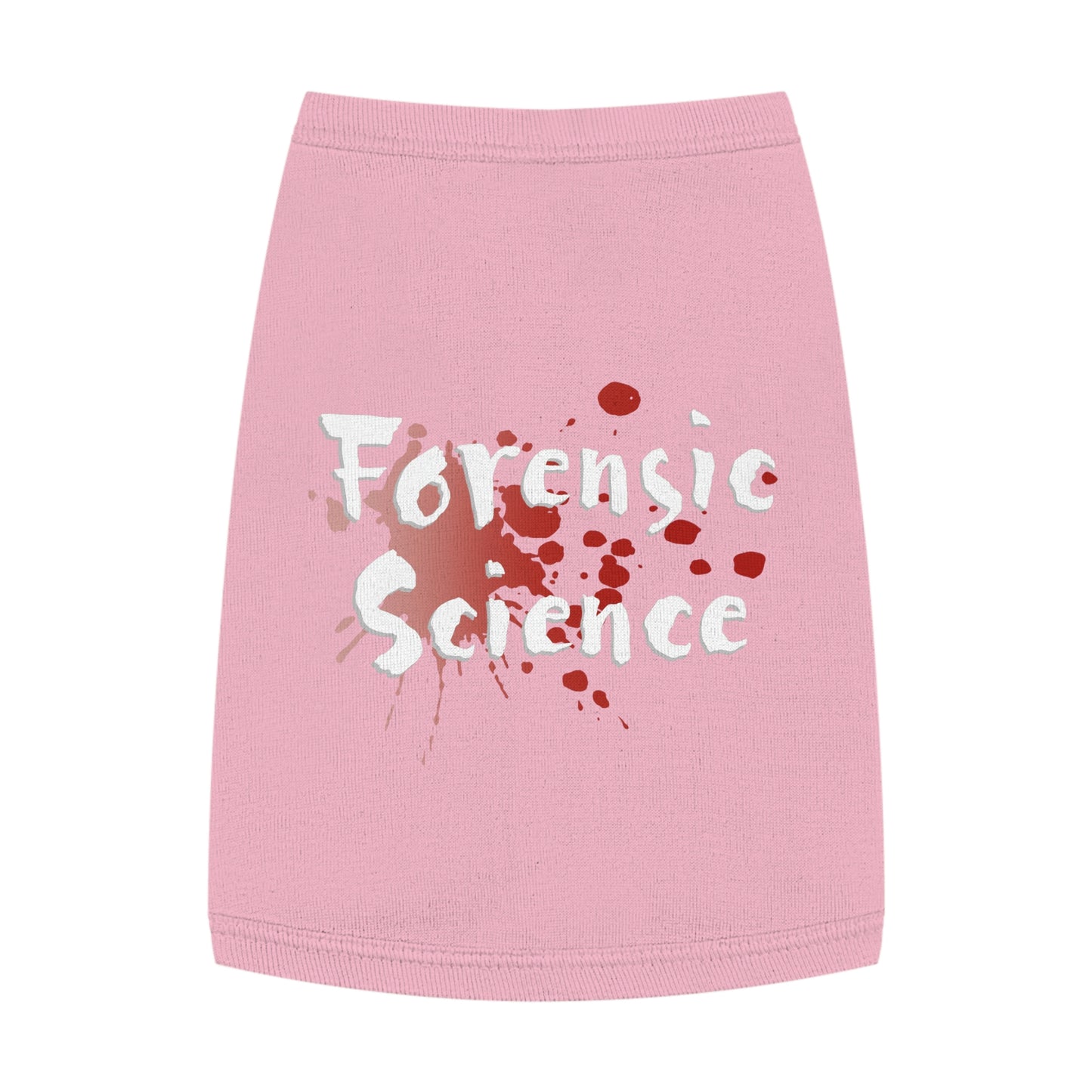 Custom pet clothes are more than just good fashion, they’re also perfect for keeping your tiny (or not so tiny) friend warm. This pet tank is 100% cotton for base colors but includes polyester in heather variations. It is safe to machine wash and comes in multiple sizes