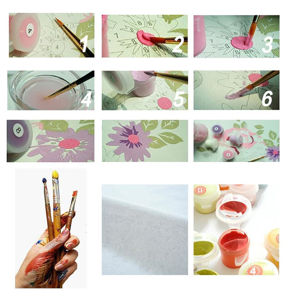 This adorable swimming dog would be a fantastic gift for those that love doing things with their hands. Easy and fun paint-by-numbers activity with a lovely painting that you get to show off to your friends and family.