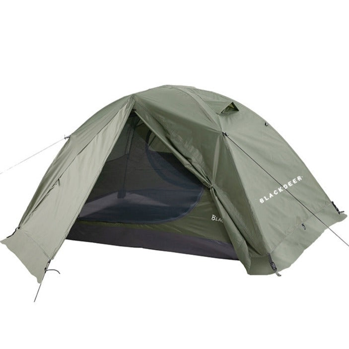 Say hello to our Double Thicken Four Seasons Tent, your new camping BFF! With double-thickness so it can handle any season, you won't have to worry about being left hanging in the cold! Weatherproof and ready to go, our tent is the perfect place to park your tired bones after a long day relaxing in nature. It's double the fun and double the protection, no pun intended!