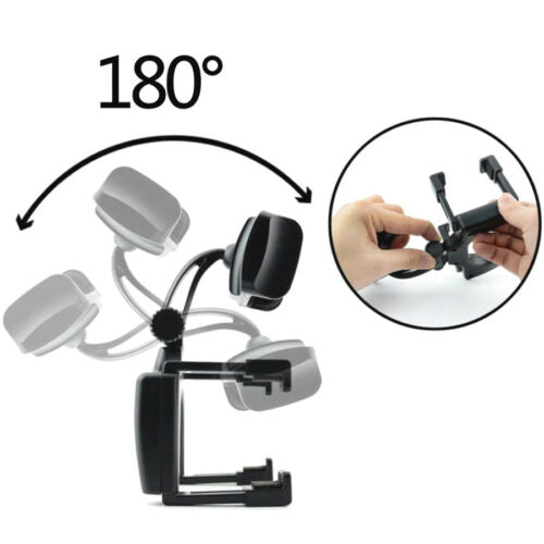 360° Car Rearview Mirror Cell Phone Holder