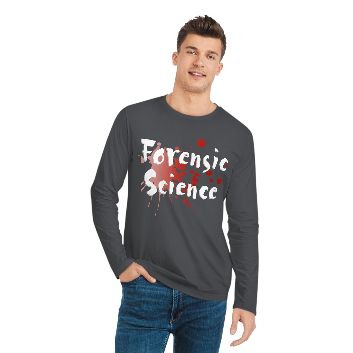 Made from 100% organic, ring-spun, combed cotton for a luxurious feeling of comfort. These personalized long sleeve shirts feature a medium fabric with a medium fit and a set in sleeve, providing a fantastic overall feeling for any time of the day.