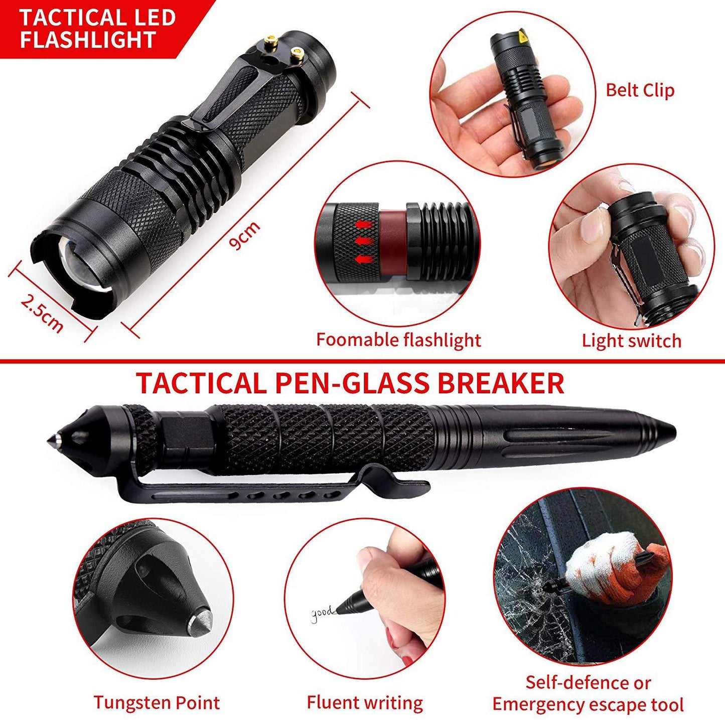 This is the perfect pack of survival supplies as it is easy to carry, has nearly anything you might need for an emergency and is light and efficient to carry.