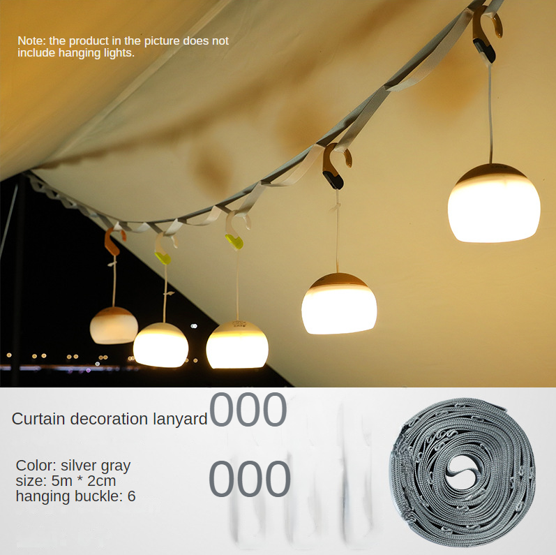 Light up your wildest outdoor dreams with this LED camping light! Featuring a rechargeable long life battery, you'll never go "dark" again. Go ahead, stay up late, keep the fire burning and the stories rolling: