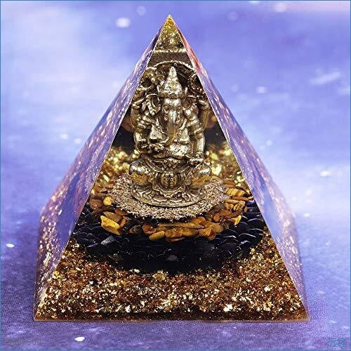 Orgonite is based on two principles. It is a mix of resin (organic, as it is based on petrochemicals), and metal shavings (inorganic). A quartz crystal is also added because of its piezoelectric properties, which means that it gives off a charge when it is put under pressure (resin shrinks when it is cured, so constant pressure is put on the quartz crystal).