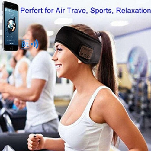 This Wireless Bluetooth Headphones Headband is perfect for outdoor activities, to help you sleep at night, when jogging, working out, yoga or any time you might need a musical pick-me-up or to listen to a book or podcast.