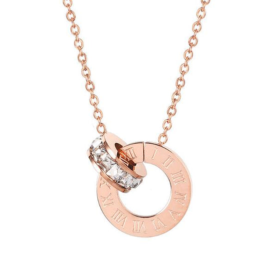 This Luxury Austrian Crystal Love Necklace is crafted from hand-selected Austrian crystals, giving it a brilliant sparkle. The roman numerals add a classic touch, ensuring it will never go out of style. Represent your love with this timeless piece, perfect for any occasion.