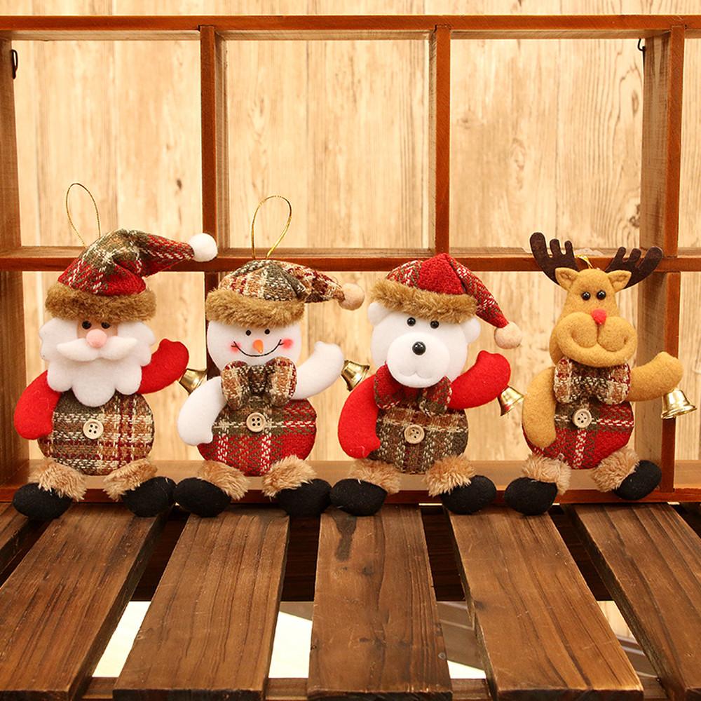 These adorable cloth Christmas dolls are a delightful ornament. They make great gifts for friends and family or lovely Christmas ornaments or party decorations. The Christmas dolls are small enough to hang on your Christmas tree, on doors and windows, they are practical and good looking.