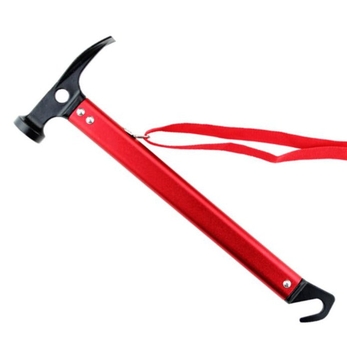 This lightweight multi-purpose hammer is an essential piece of gear for any aspiring mountaineer! Whether you’re setting pitons, driving tent stakes, or showing off your hammer-swinging skills, this hammer is sure to help you tackle any alpine adventure like a pro!
